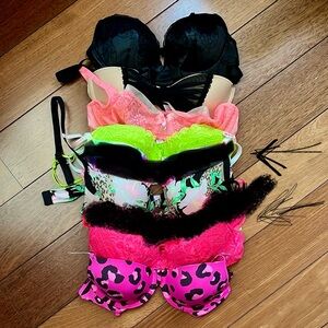 Lot of 7 BRAND NEW Victoria’s Secret/PINK 34B Bras